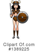 Female Barbarian Clipart #1389225 by Cory Thoman