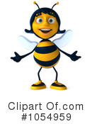 Female Bee Clipart #1054959 by Julos