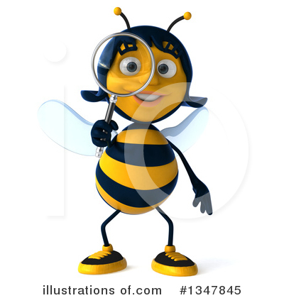 Bee Clipart #1347845 by Julos