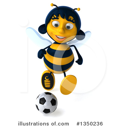 Bee Clipart #1350236 by Julos