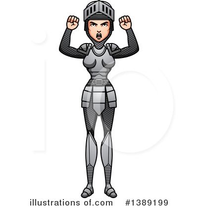 Female Knight Clipart #1389199 by Cory Thoman