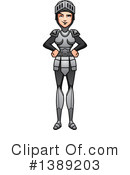Female Knight Clipart #1389203 by Cory Thoman
