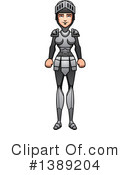 Female Knight Clipart #1389204 by Cory Thoman
