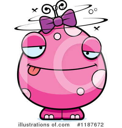 Royalty-Free (RF) Female Monster Clipart Illustration by Cory Thoman - Stock Sample #1187672