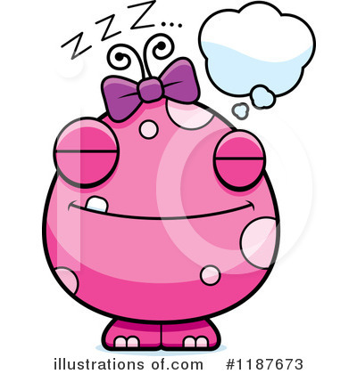 Royalty-Free (RF) Female Monster Clipart Illustration by Cory Thoman - Stock Sample #1187673