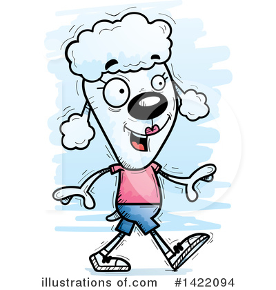 Poodle Clipart #1422094 by Cory Thoman