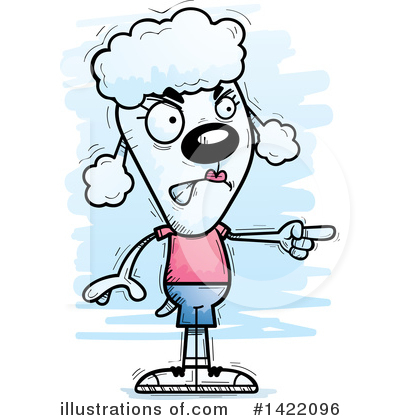 Royalty-Free (RF) Female Poodle Clipart Illustration by Cory Thoman - Stock Sample #1422096