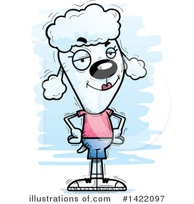 Poodle Clipart #1422097 by Cory Thoman
