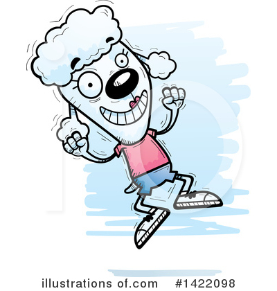 Female Poodle Clipart #1422098 by Cory Thoman