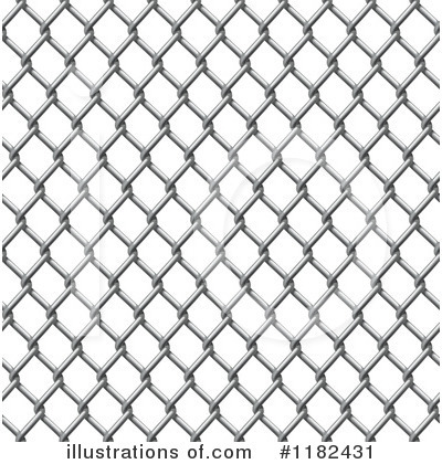 Chain Link Fence Clipart #1182431 by AtStockIllustration