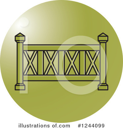 Royalty-Free (RF) Fence Clipart Illustration by Lal Perera - Stock Sample #1244099