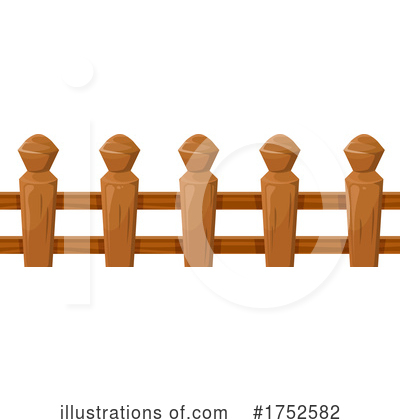 Royalty-Free (RF) Fence Clipart Illustration by Vector Tradition SM - Stock Sample #1752582