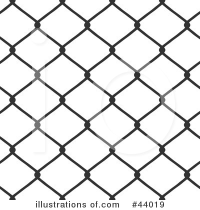 Royalty-Free (RF) Fence Clipart Illustration by Arena Creative - Stock Sample #44019