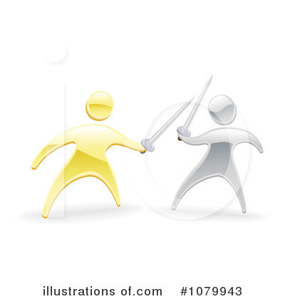 Royalty-Free (RF) Fencing Clipart Illustration by AtStockIllustration - Stock Sample #1079943