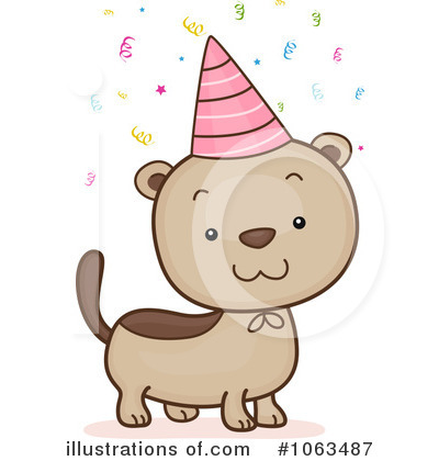 Party Animals Clipart #1063487 by BNP Design Studio