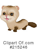 Ferret Clipart #215246 by BNP Design Studio