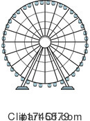 Ferris Wheel Clipart #1745579 by Vector Tradition SM