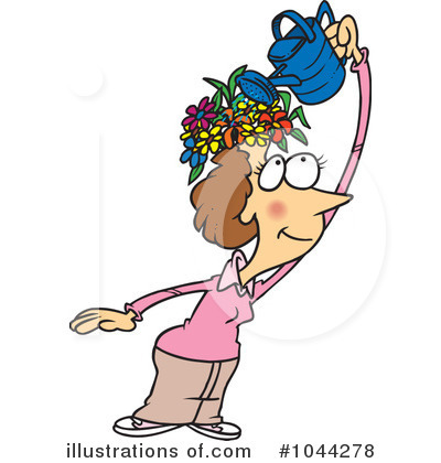 Watering Clipart #1044278 by toonaday