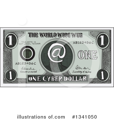 Bank Note Clipart #1341050 by patrimonio