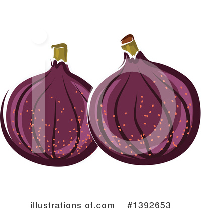 Royalty-Free (RF) Fig Clipart Illustration by Vector Tradition SM - Stock Sample #1392653