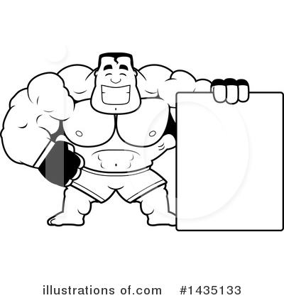 Royalty-Free (RF) Fighter Clipart Illustration by Cory Thoman - Stock Sample #1435133