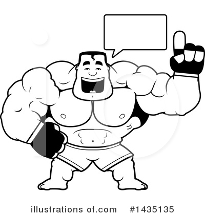 Royalty-Free (RF) Fighter Clipart Illustration by Cory Thoman - Stock Sample #1435135