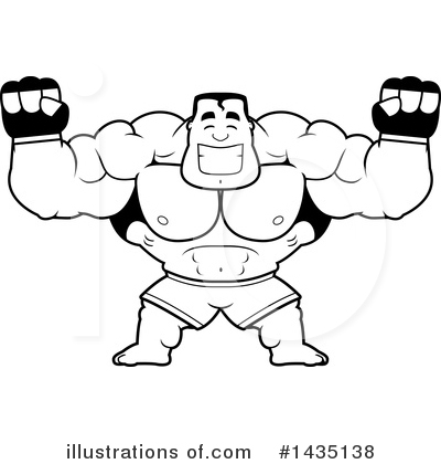 Royalty-Free (RF) Fighter Clipart Illustration by Cory Thoman - Stock Sample #1435138