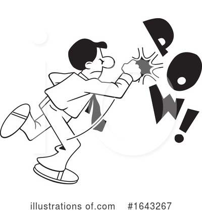 Royalty-Free (RF) Fighting Clipart Illustration by Johnny Sajem - Stock Sample #1643267