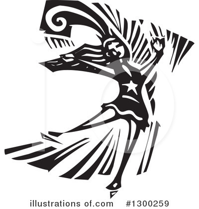 Royalty-Free (RF) Figure Skating Clipart Illustration by xunantunich - Stock Sample #1300259