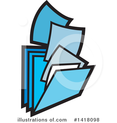 Royalty-Free (RF) Files Clipart Illustration by Lal Perera - Stock Sample #1418098