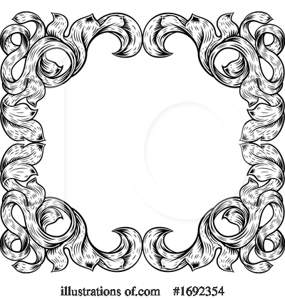 Royalty-Free (RF) Filigree Clipart Illustration by AtStockIllustration - Stock Sample #1692354