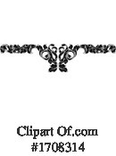 Filigree Clipart #1708314 by AtStockIllustration