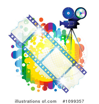 Royalty-Free (RF) Film Clipart Illustration by merlinul - Stock Sample #1099357