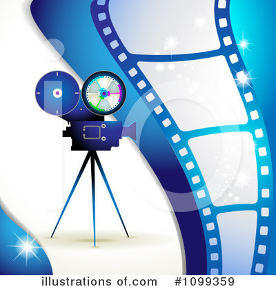 Royalty-Free (RF) Film Clipart Illustration by merlinul - Stock Sample #1099359