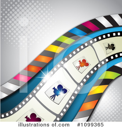 Royalty-Free (RF) Film Clipart Illustration by merlinul - Stock Sample #1099365