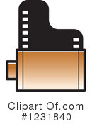 Film Clipart #1231840 by Lal Perera