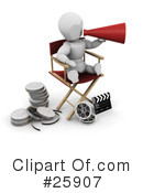Film Industry Clipart #25907 by KJ Pargeter