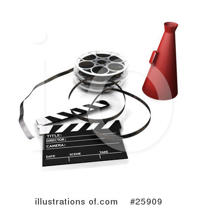 Film Industry Clipart #25909 by KJ Pargeter