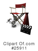 Film Industry Clipart #25911 by KJ Pargeter