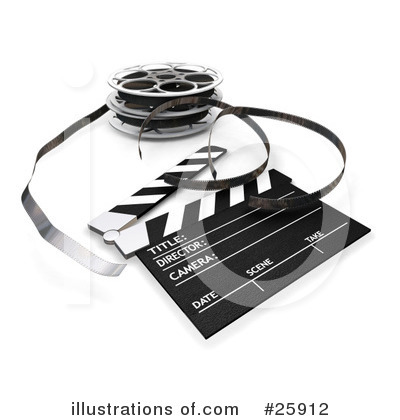 Film Industry Clipart #25912 by KJ Pargeter