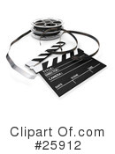 Film Industry Clipart #25912 by KJ Pargeter