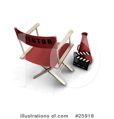Royalty-Free (RF) Film Industry Clipart Illustration by KJ Pargeter - Stock Sample #25918