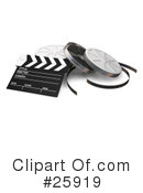 Film Industry Clipart #25919 by KJ Pargeter