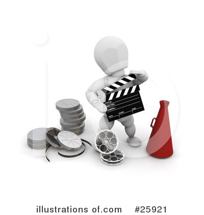 Clapperboard Clipart #25921 by KJ Pargeter