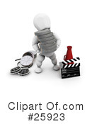 Film Industry Clipart #25923 by KJ Pargeter