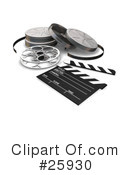 Film Industry Clipart #25930 by KJ Pargeter
