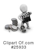 Film Industry Clipart #25933 by KJ Pargeter
