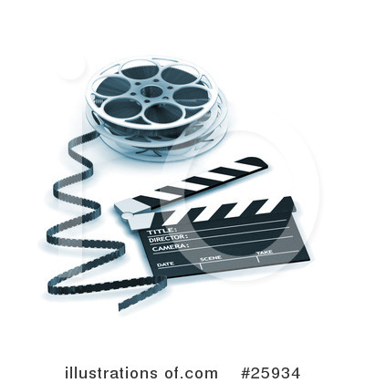 Clapperboard Clipart #25934 by KJ Pargeter