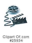 Film Industry Clipart #25934 by KJ Pargeter