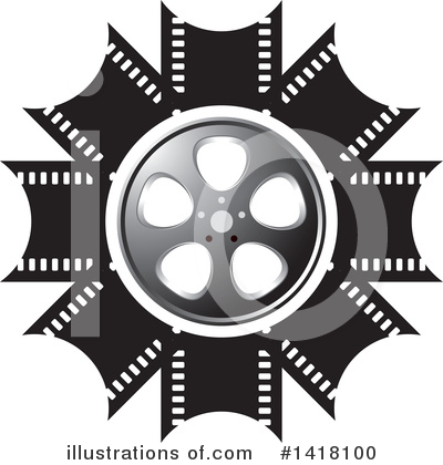 Film Clipart #1418100 by Lal Perera